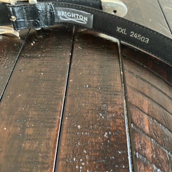 Brighton Accessories Brighton Leather Belt Size Is Xxl Measurements